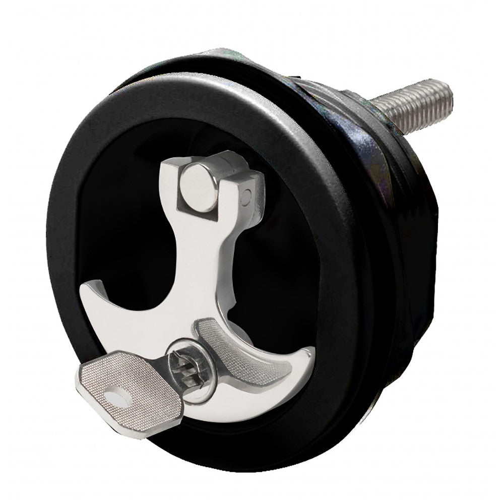 Whitecap Compression Handle - Nylon Black/Black - Locking