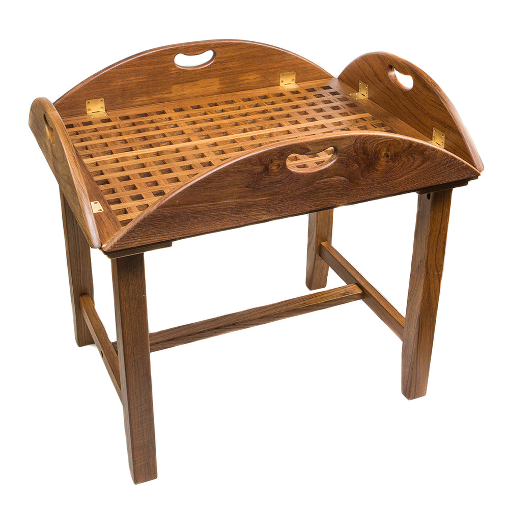Whitecap Butler's Table - Teak_Additional1