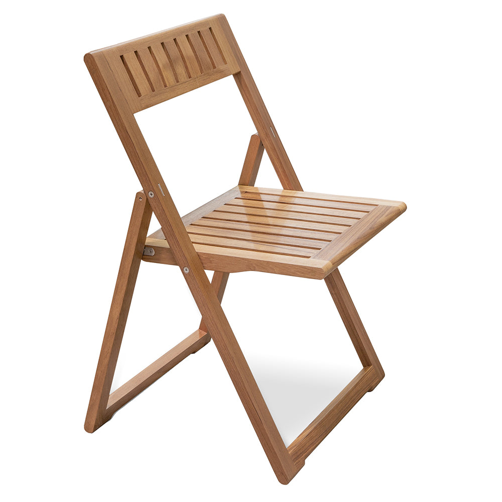Whitecap Folding Slat Chair - Teak_Additional1