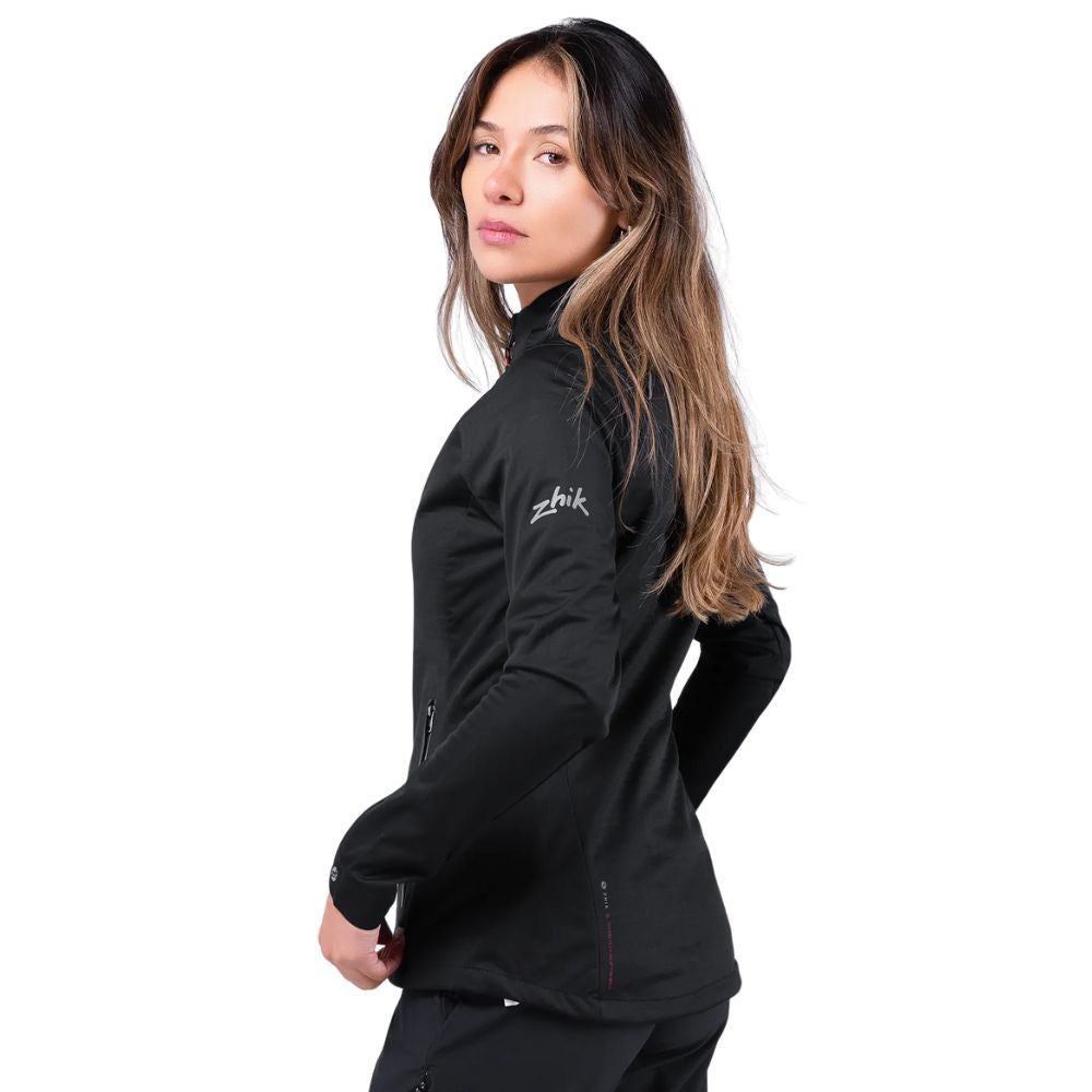 Zhik Fleece - 3L Shoftshell (Women) - Black (JKT-0060-W-BLK-LLL)