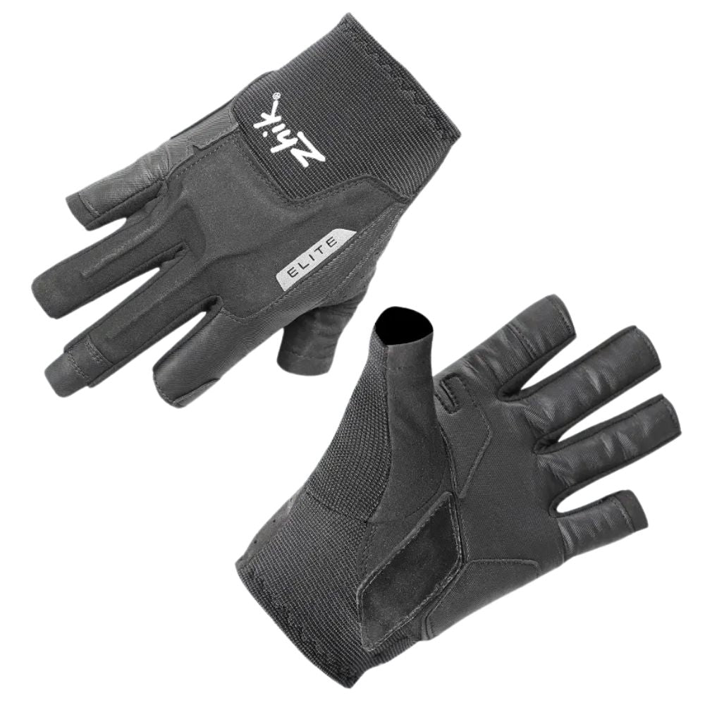 Zhik Gloves - Elite Glove Half Finger - Anthracite (GLV-0021-U-ANT-LLL)