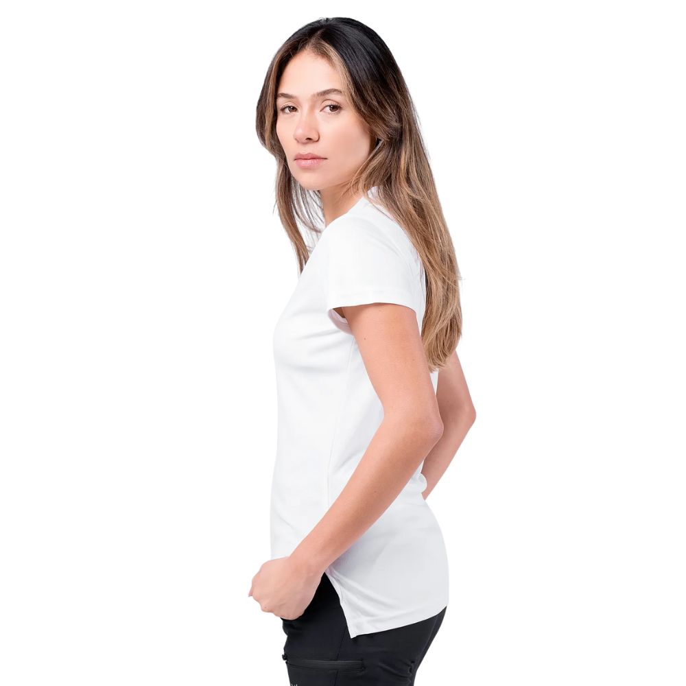 Zhik T-Shirt - UV Active Short Sleeve - White (Women) (ATP-0075-W-WHT-LLL)