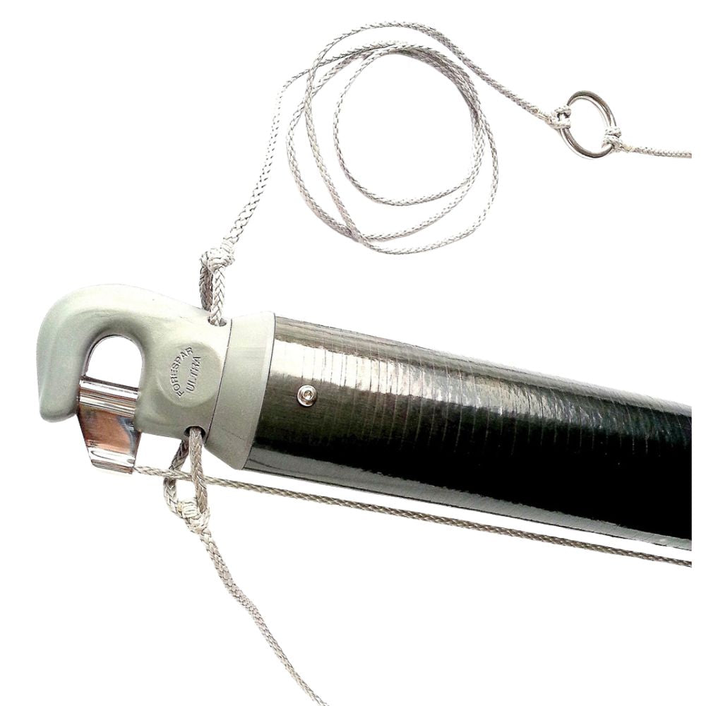 Offshore Spars J/22 Spinnaker Pole - Shiny Black (Double Bridle) (CPOLE-J22-S-N-B)