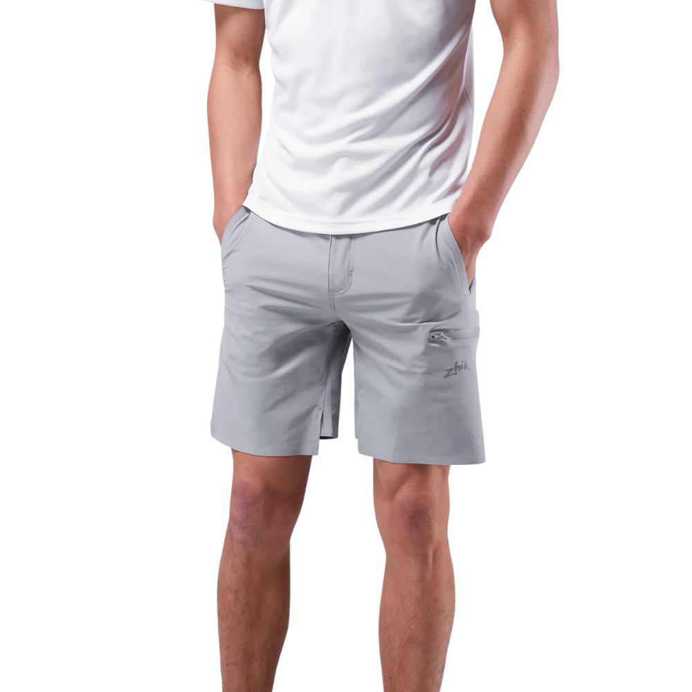 Zhik Shorts - Deck Shorts - Platinum (SRT-0275-M-PLT-LLL)