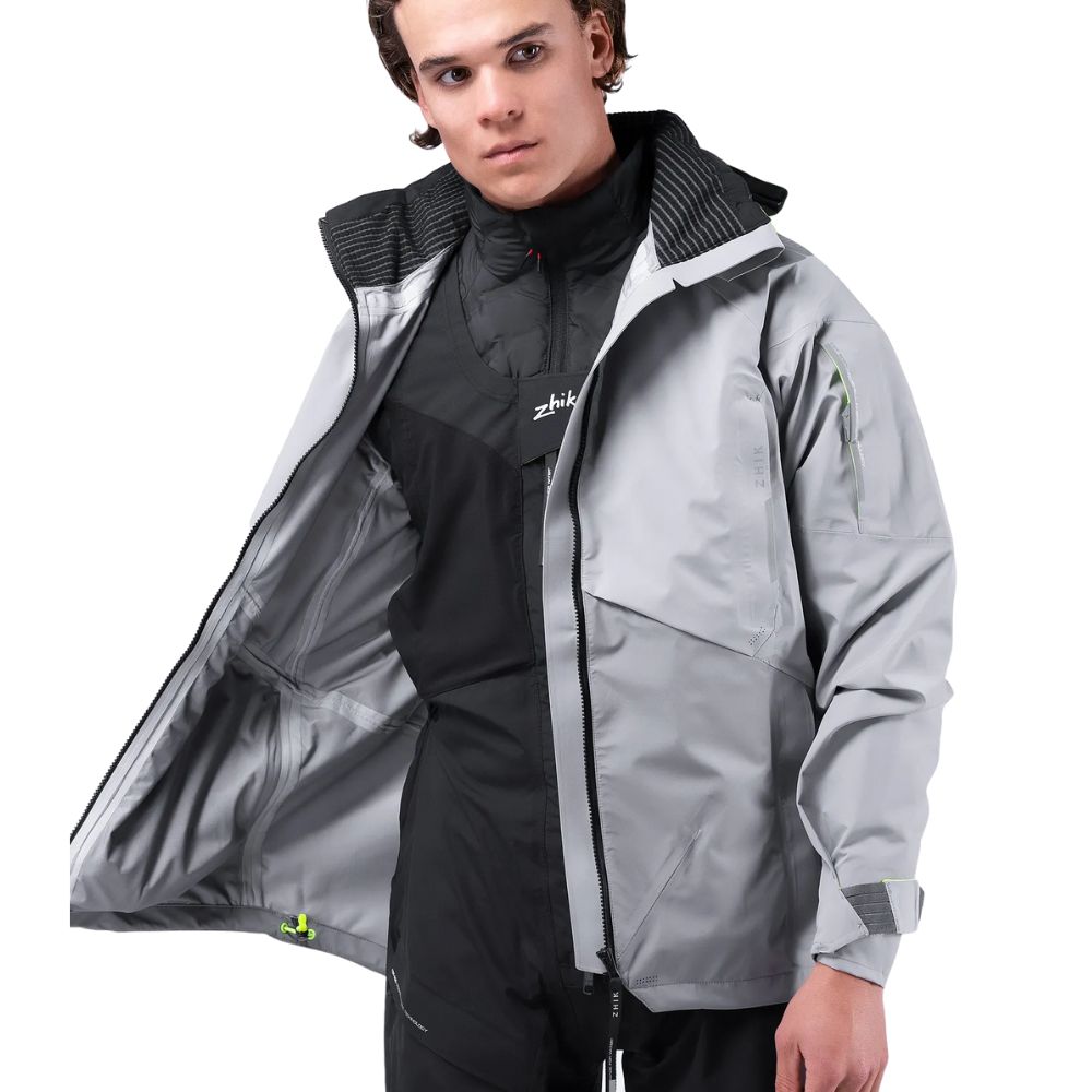 Zhik Jacket - CST500 - Platinum (Men) (JKT-0500-M-PLT-LLL)