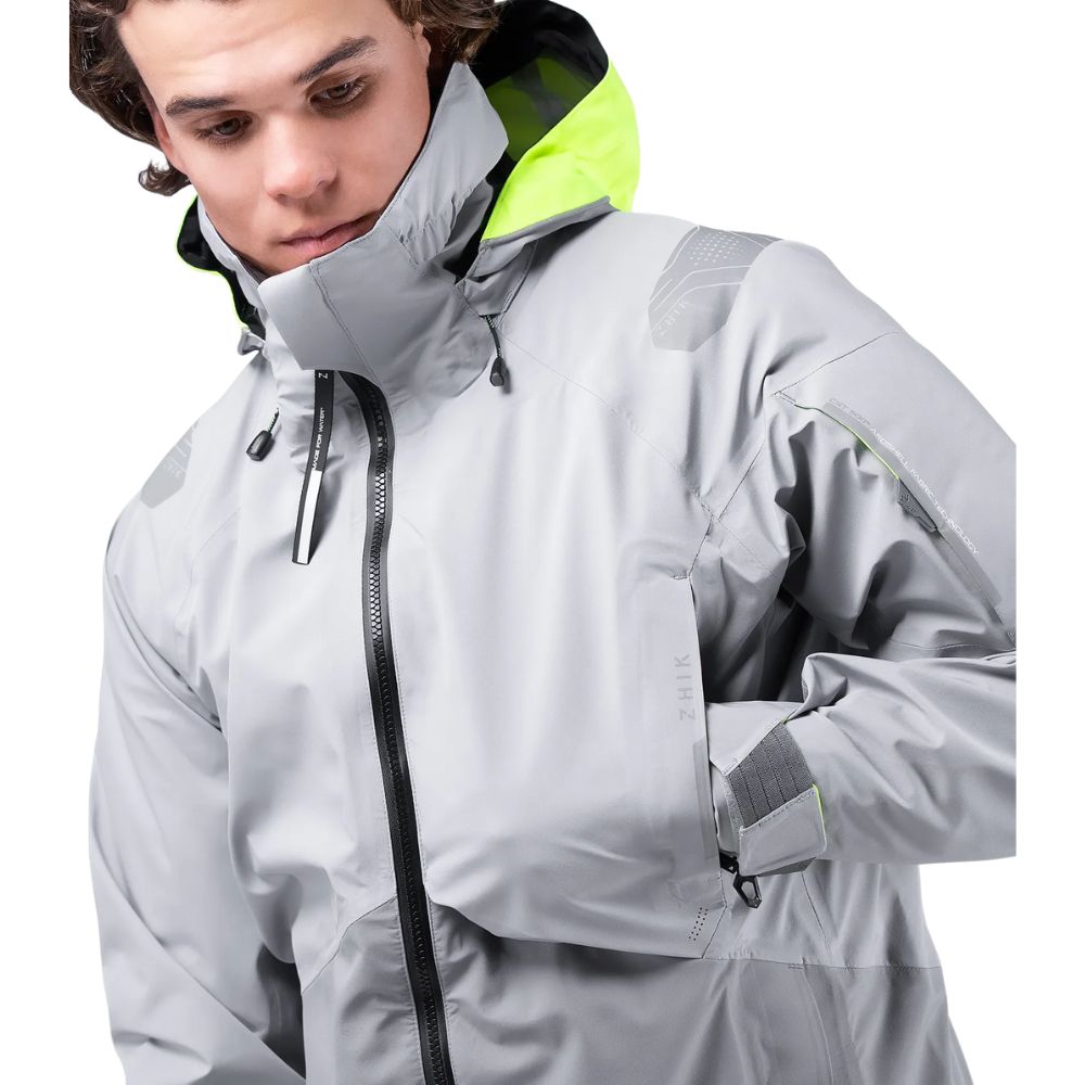 Zhik Jacket - CST500 - Platinum (Men) (JKT-0500-M-PLT-LLL)