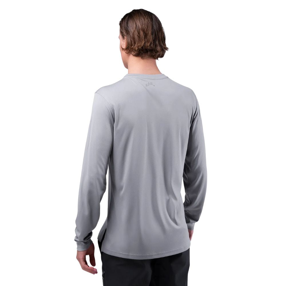 Zhik T-Shirt - UV Active Long Sleeve - Grey (ATP-0070-M-GRY-LLL)