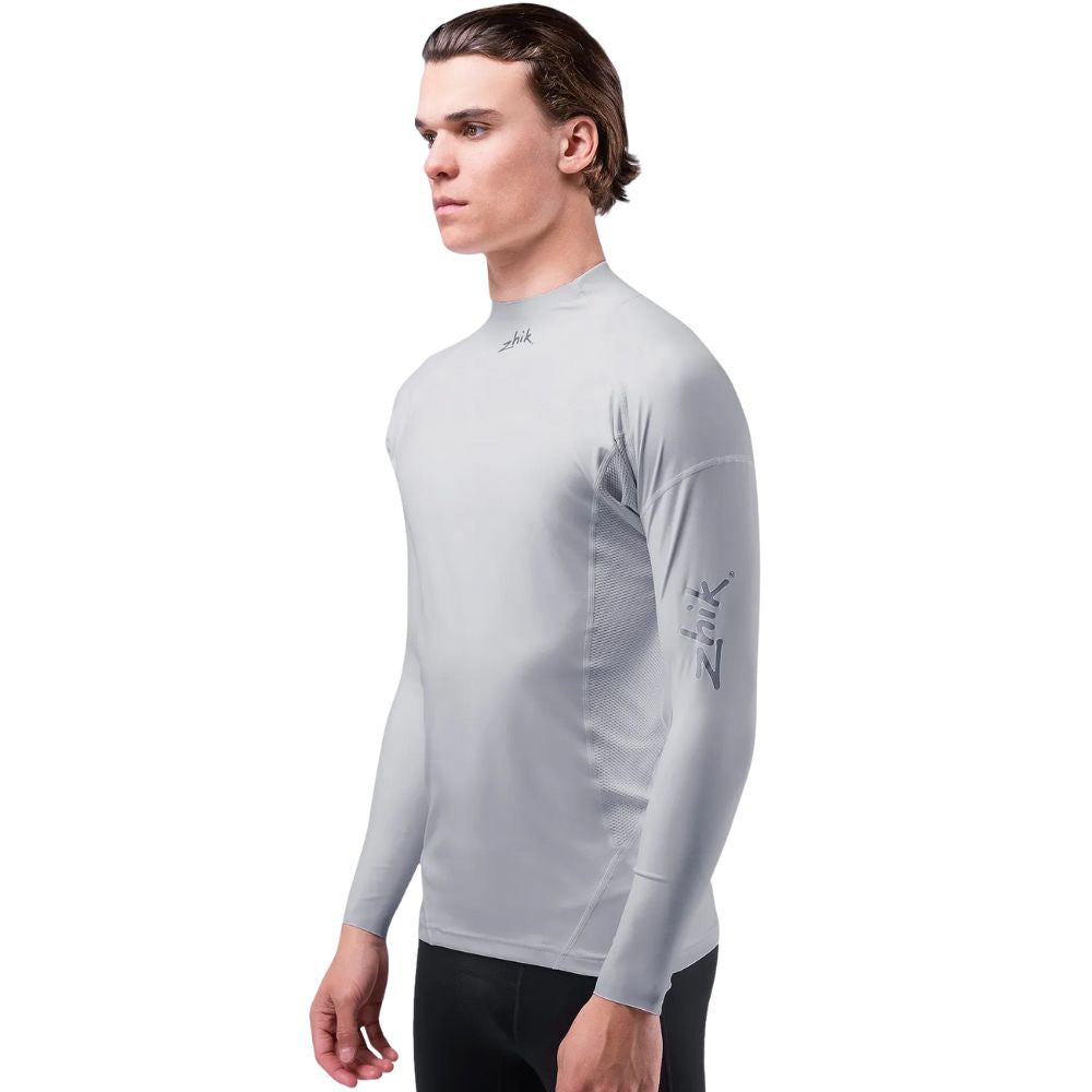 Zhik Eco Spandex - Long Sleeve Top - Platinum (DTP-0063-M-PLT-LLL)