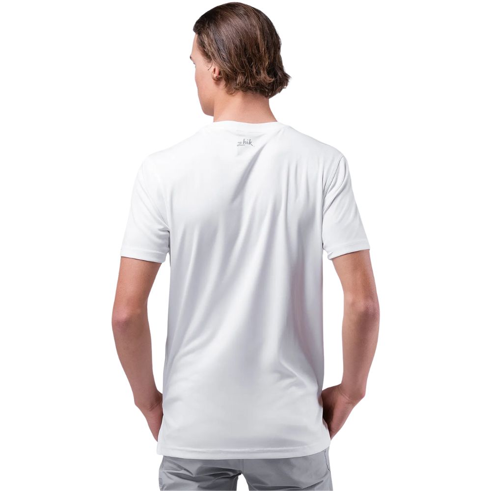 Zhik T-Shirt - UV Active Short Sleeve - White (ATP-0075-M-WHT-LLL)