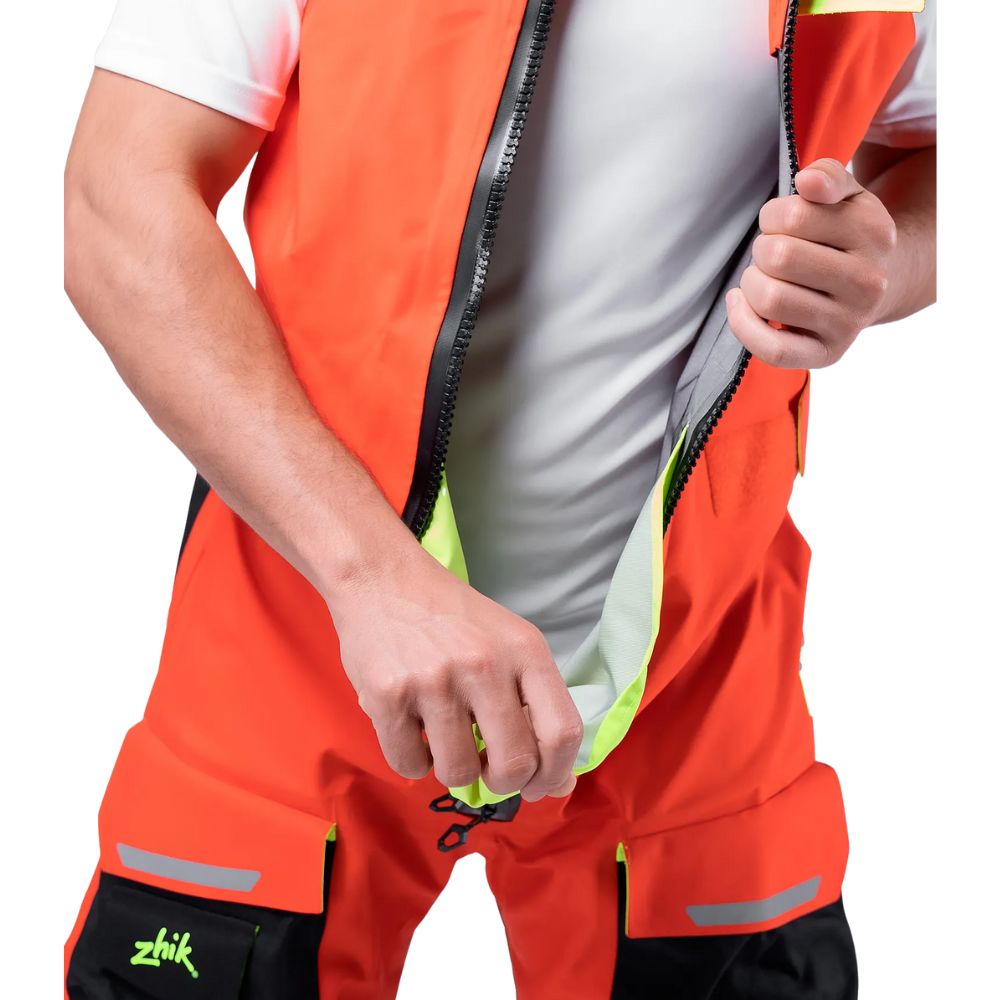 Zhik Salopette - Isotak X - Flame Red (Offshore) (SAL-0920-U-FRD-LLL)