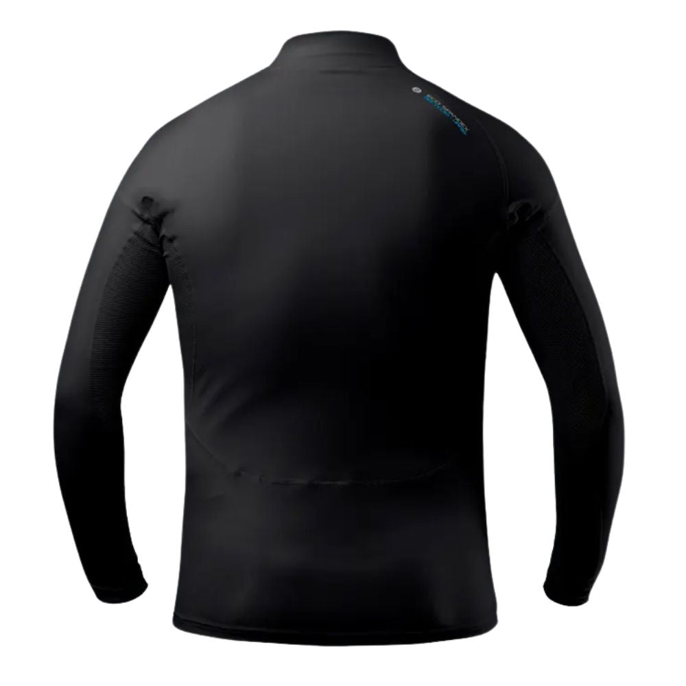 Zhik Rash Guard - Eco Spandex - Long Sleeve Top - Black (Juniors) (DTP-0063-K-BLK-010)