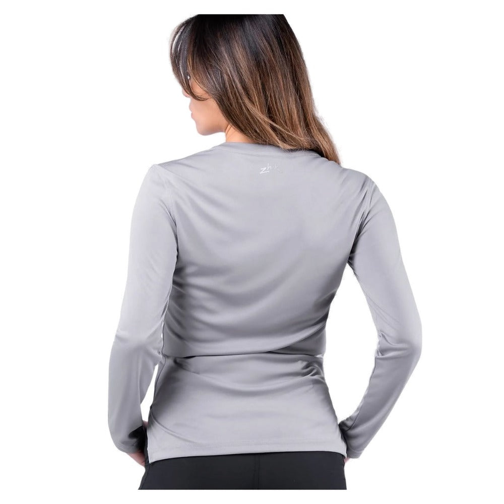 Zhik UVActive Long Sleeve Top - Women (Grey)