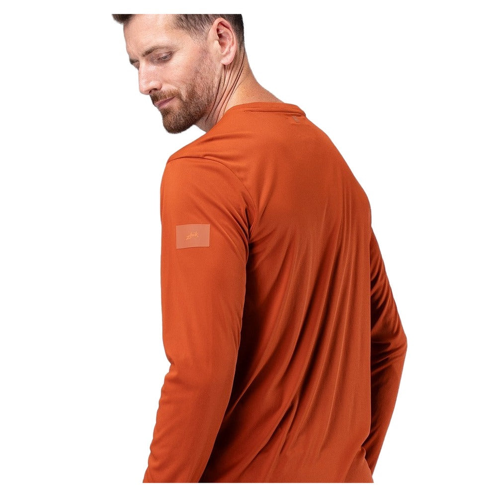 Zhik UVActive L/S Tech Top - Red Earth