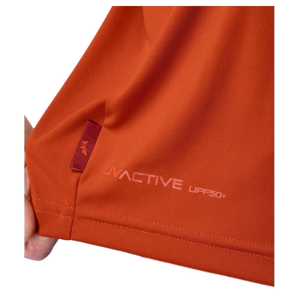 Zhik UVActive L/S Tech Top - Red Earth