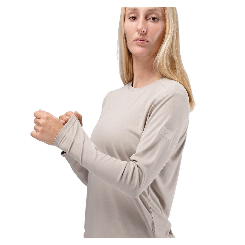 Zhik UVActive Long Sleeve Tech Top - Women (Stone)