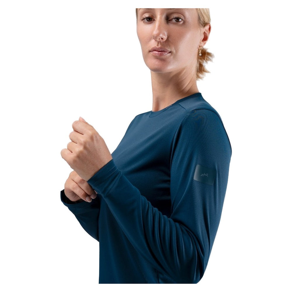 Zhik UVActive Long Sleeve Tech Top - Women (Deep Teal)