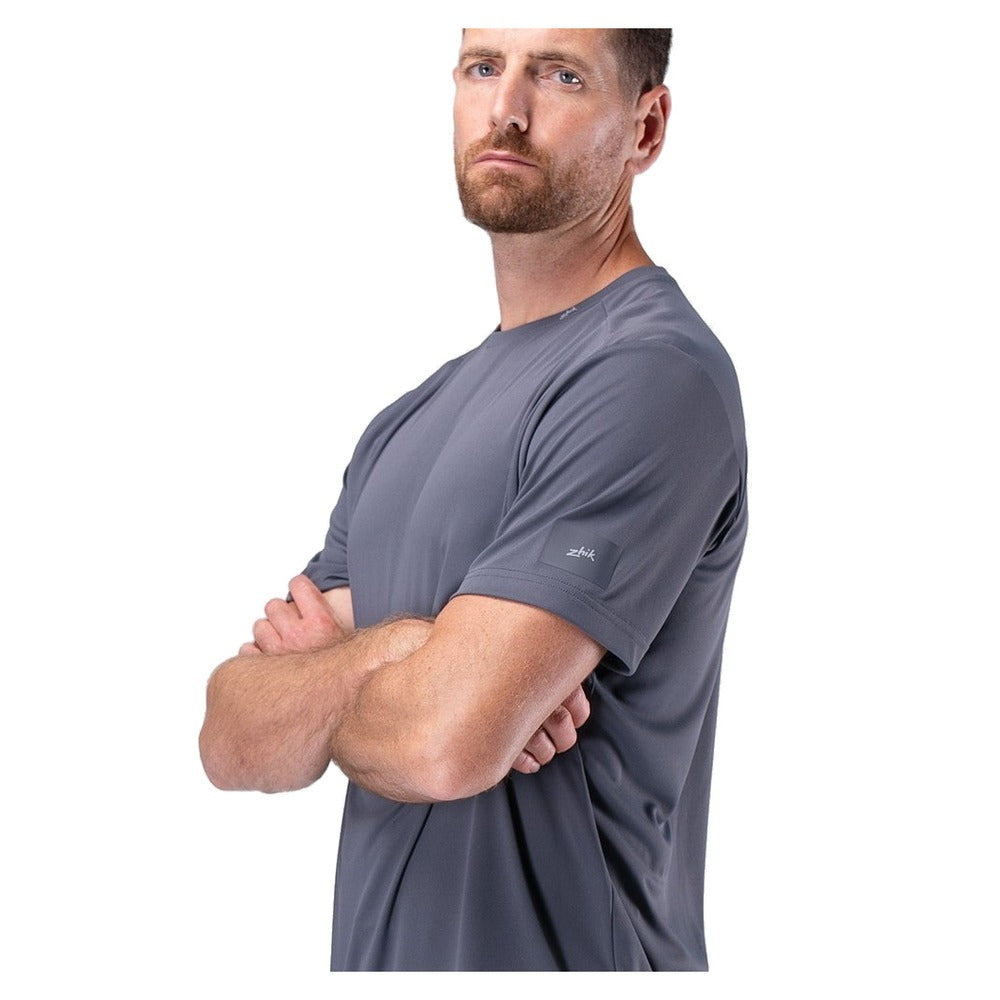 Zhik UVActive Short Sleeve Tech Tee - Men (Slate)