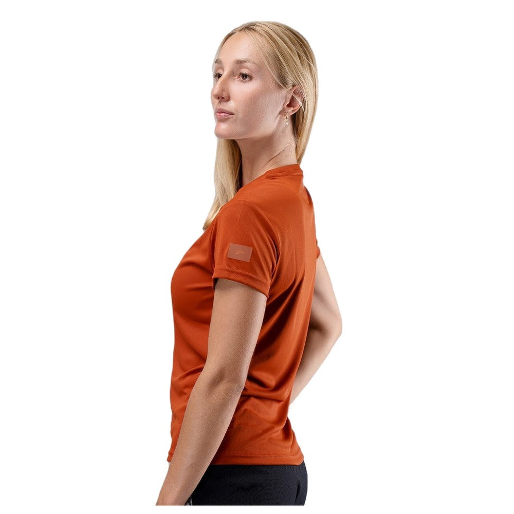 Zhik UVActive Womens S/S Tech Tee - Red Earth