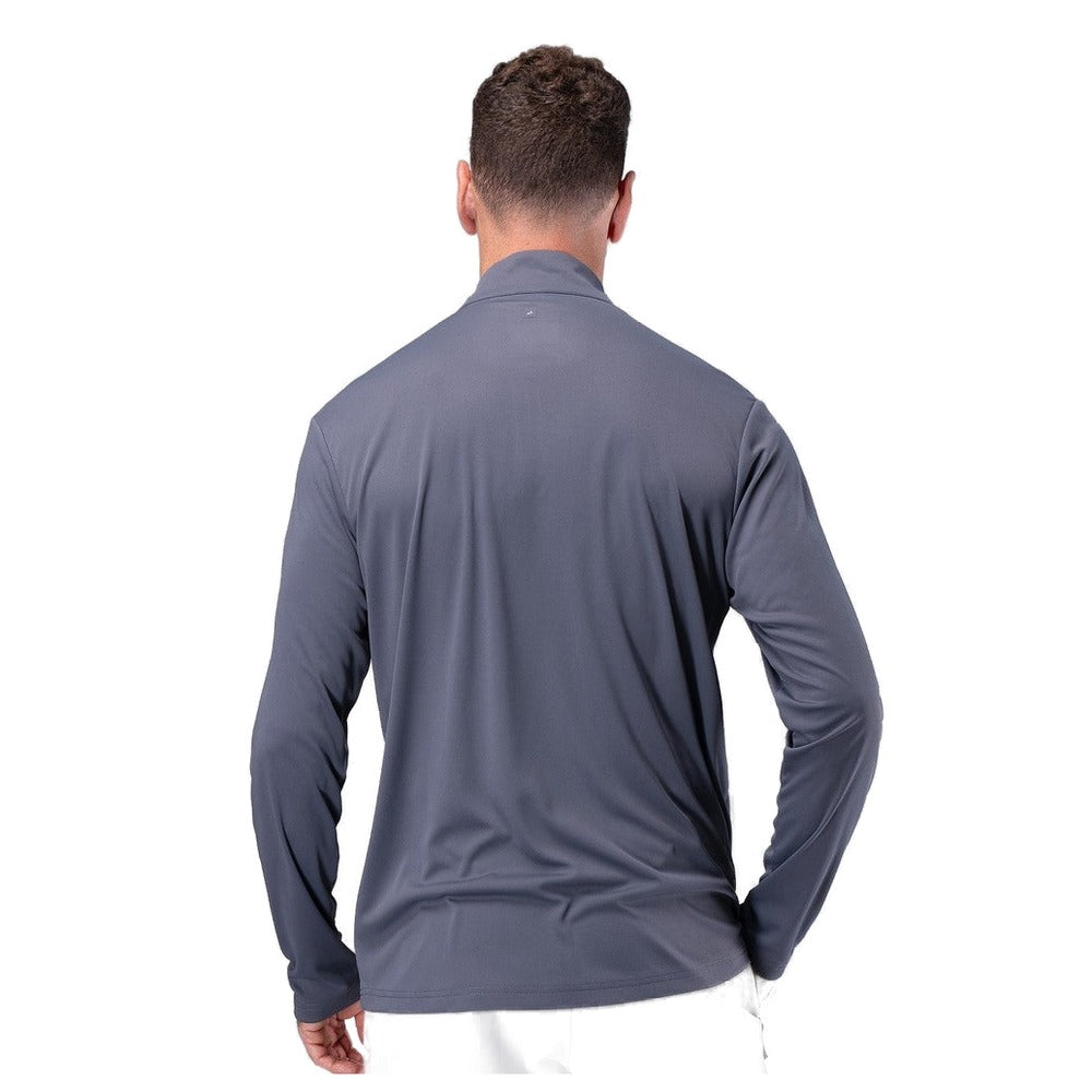Zhik UVActive Zip Long Sleeve Tech Top - Men (Slate)