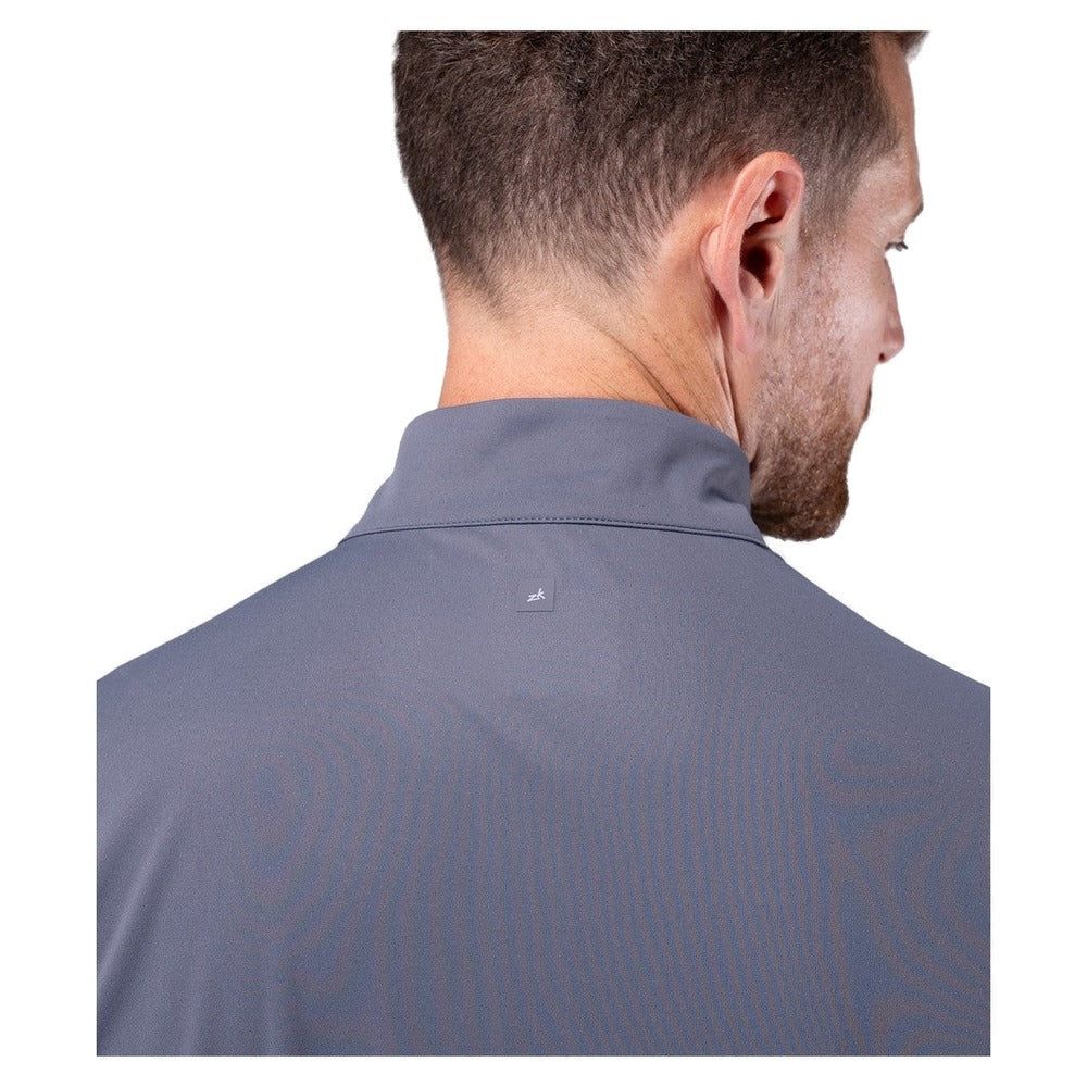 Zhik UVActive Zip Long Sleeve Tech Top - Men (Slate)