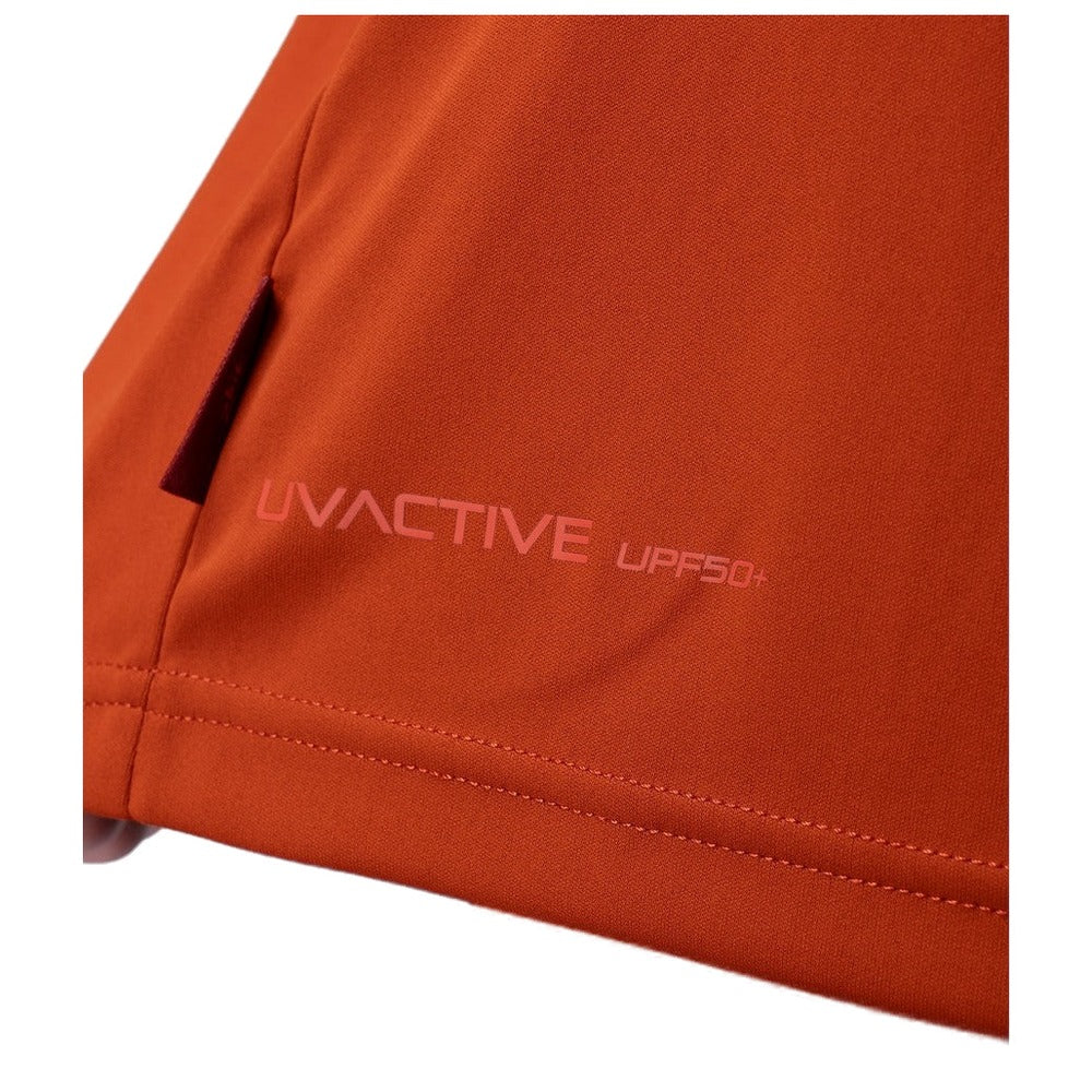 Zhik UVActive S/S Polo - Red Earth
