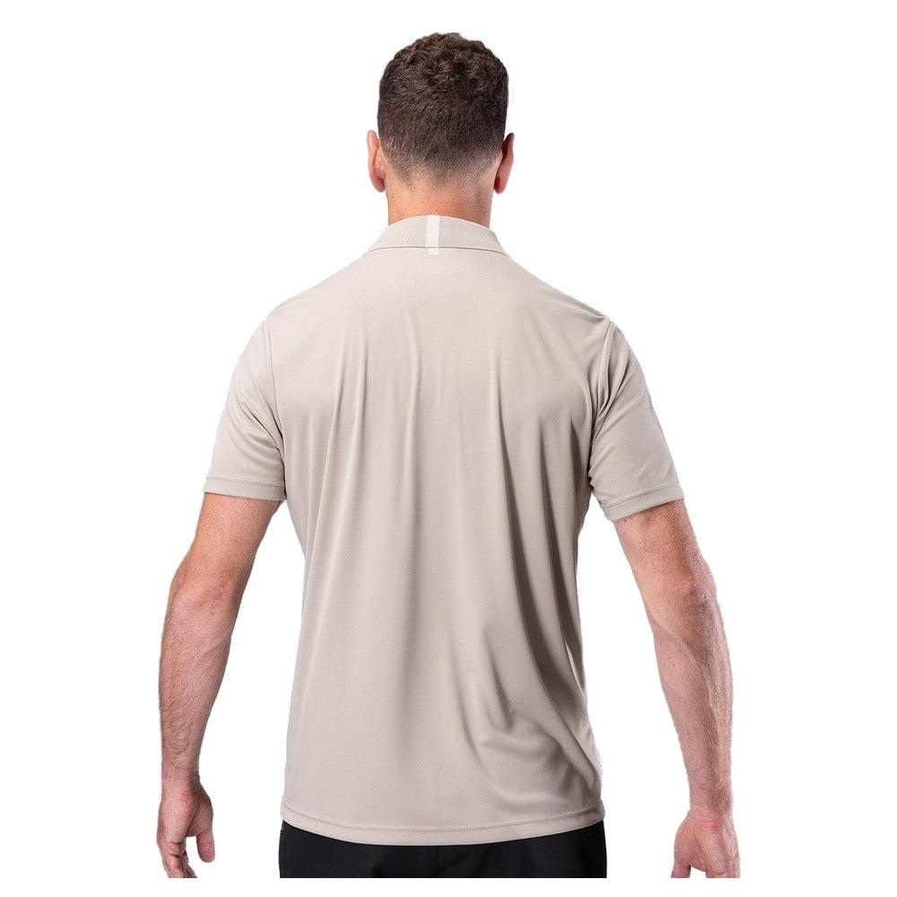 Zhik UVActive Short Sleeve Polo - Men (Stone)
