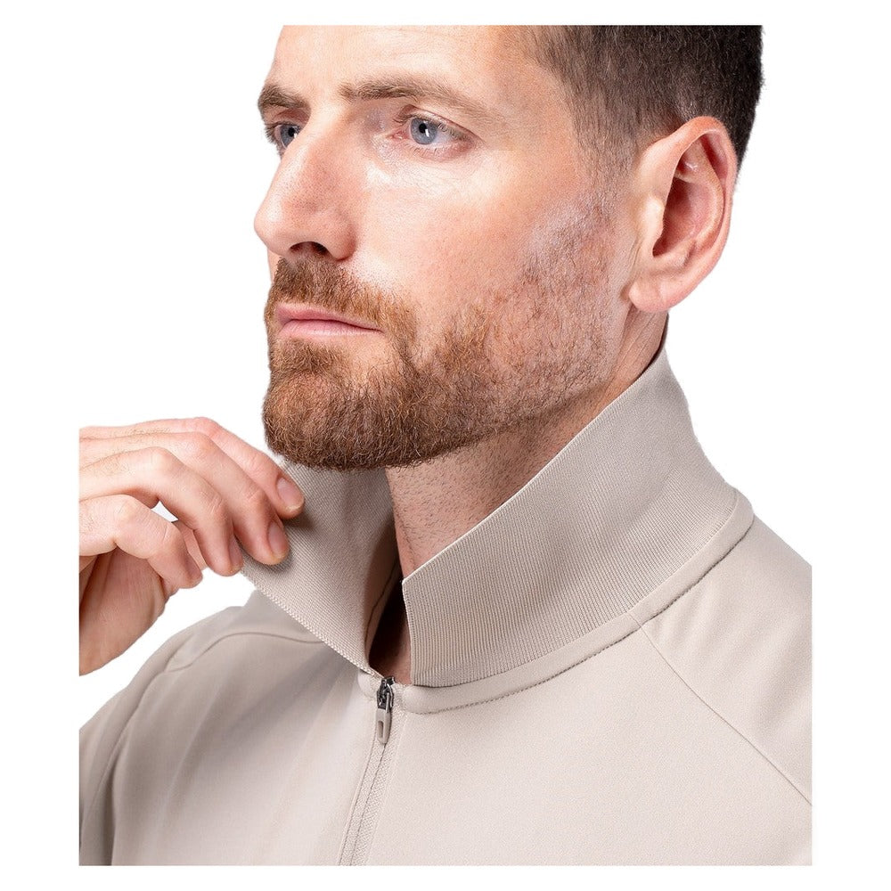 Zhik UVActive Short Sleeve Polo - Men (Stone)