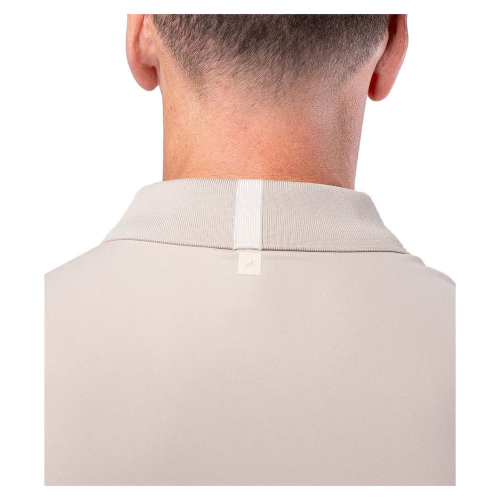 Zhik UVActive Short Sleeve Polo - Men (Stone)