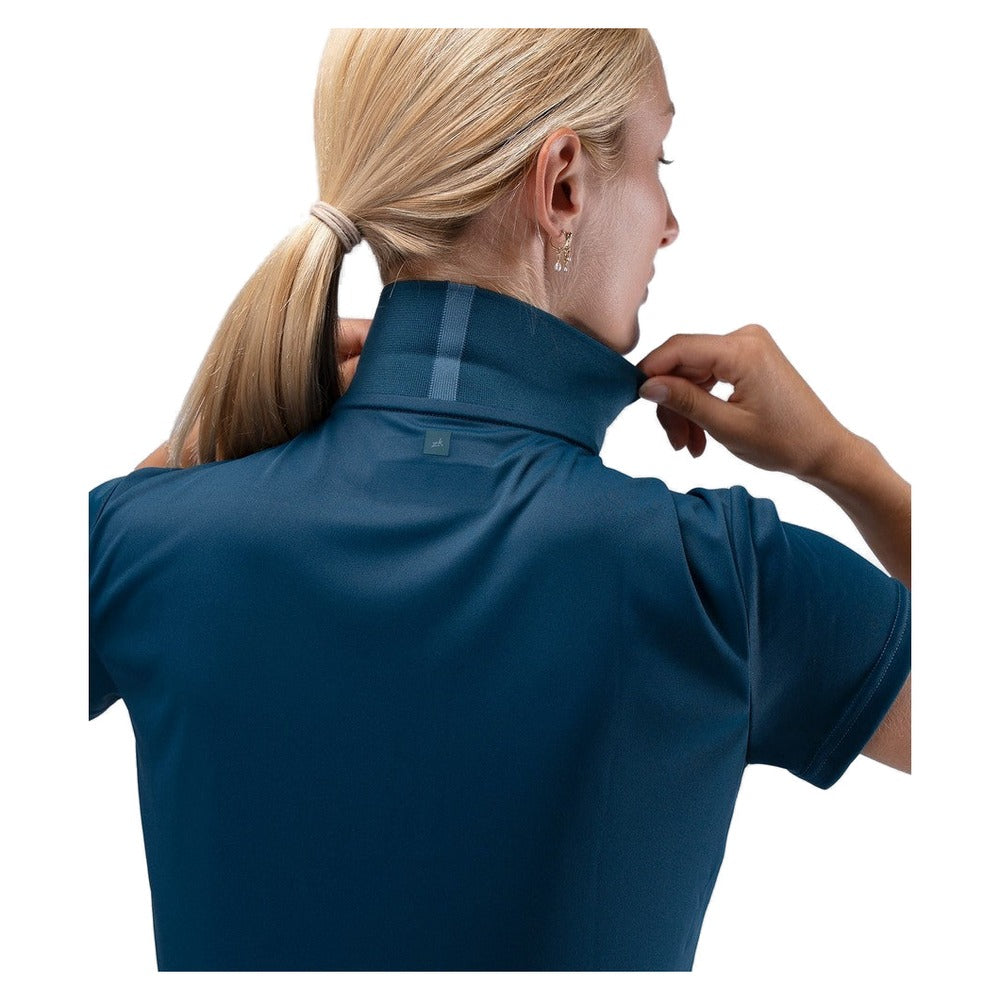 Zhik UVActive Short Sleeve Polo - Women (Deep Teal)