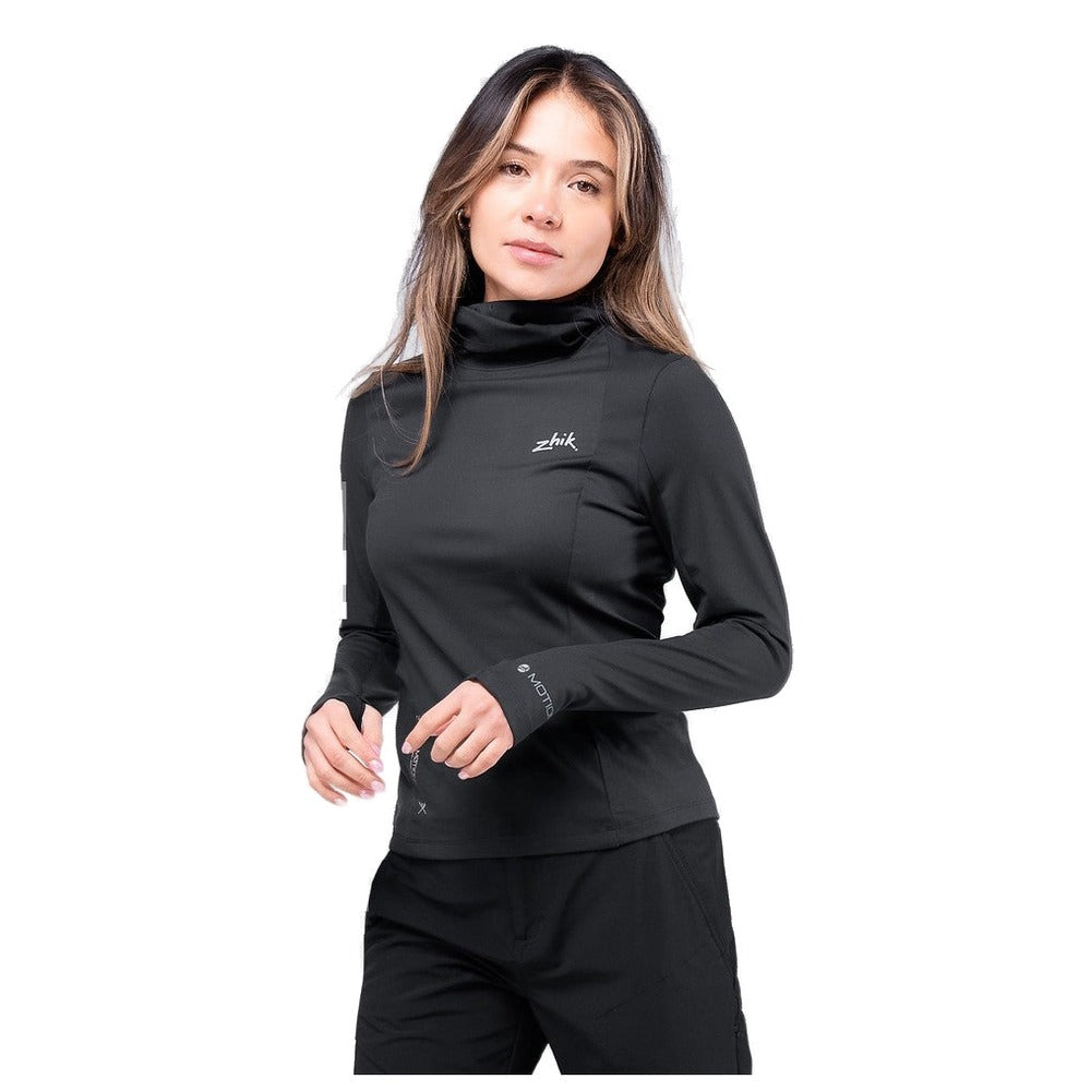 Zhik ZhikMotion Hooded Top - Women (Black)