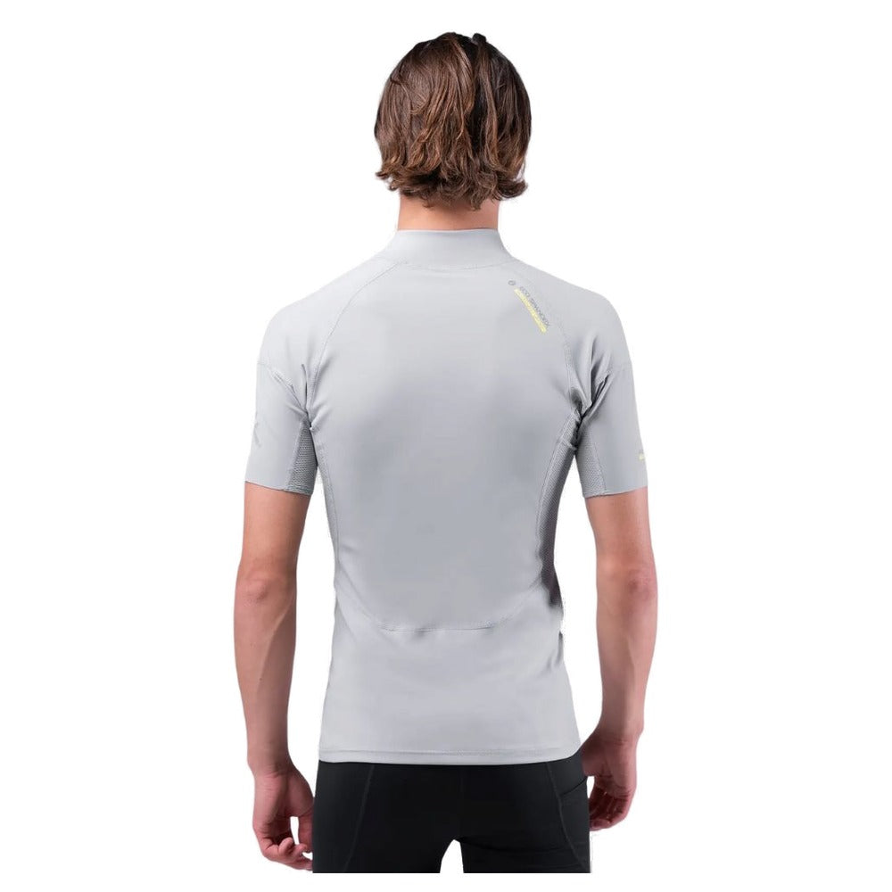 Zhik Eco Spandex Short Sleeve Top - Men (Platinum)