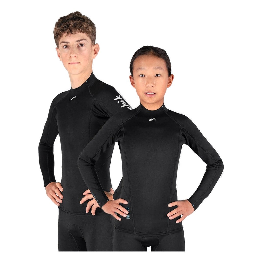 Zhik Microfleece Top - Junior (Black)
