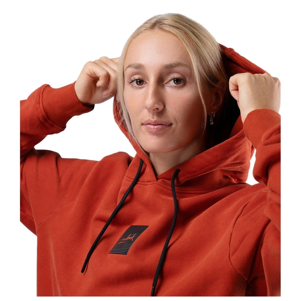 Zhik Carbon Hoodie Womens - Red Earth