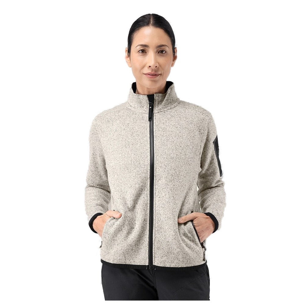 Zhik Knit Fleece Jacket - Light Marle - Women (Grey)