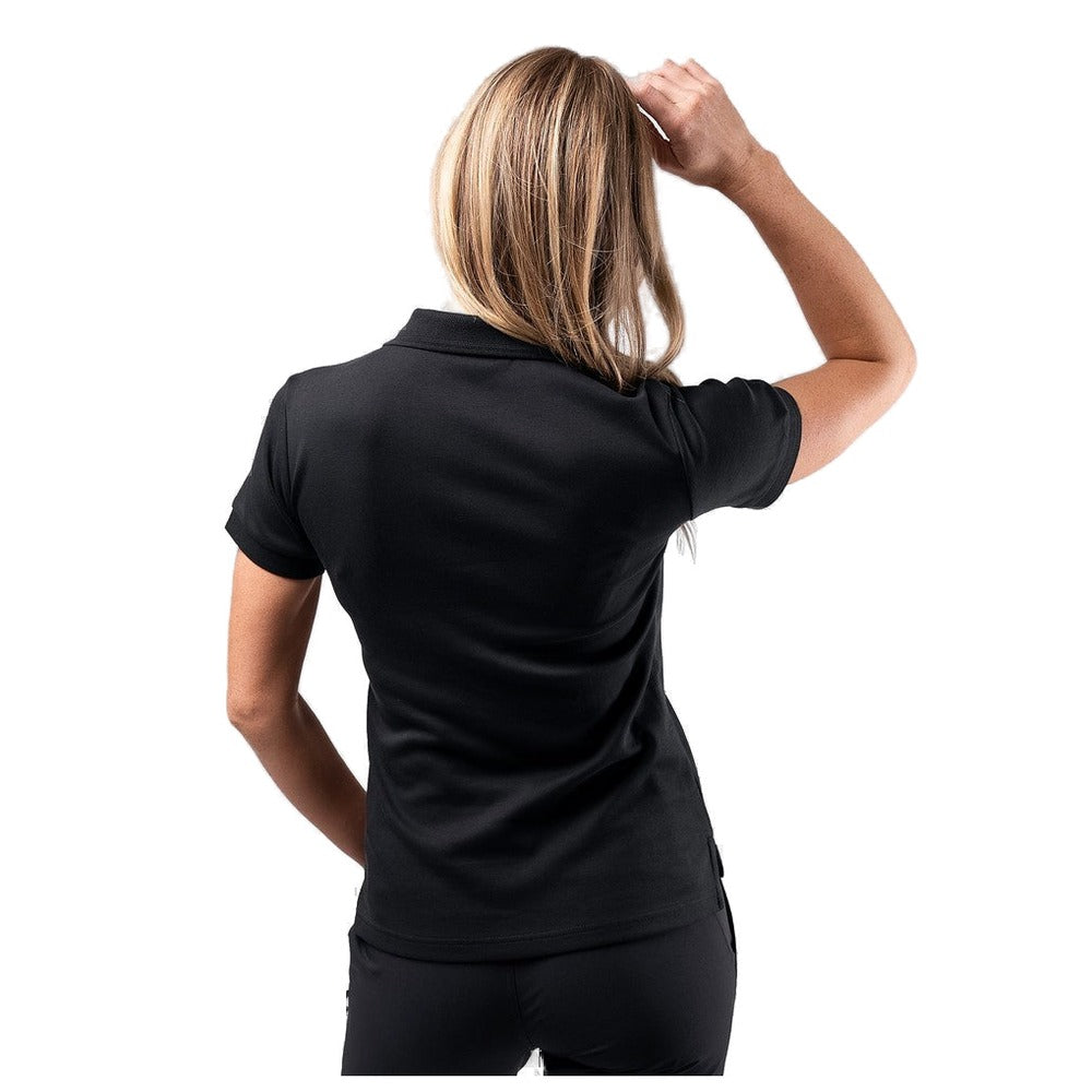 Zhik Pima Cotton Polo - Women (Black)