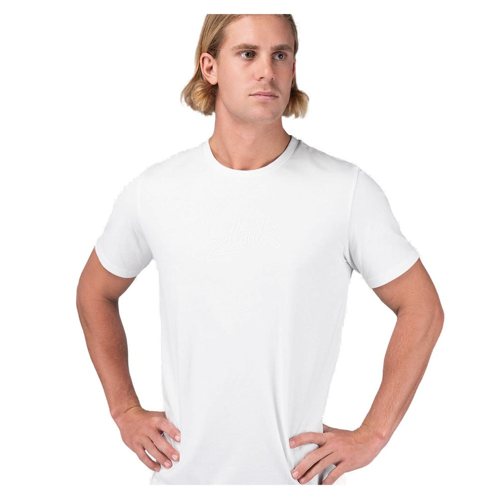 Zhik Logo Cotton T-Shirt - Men (White)