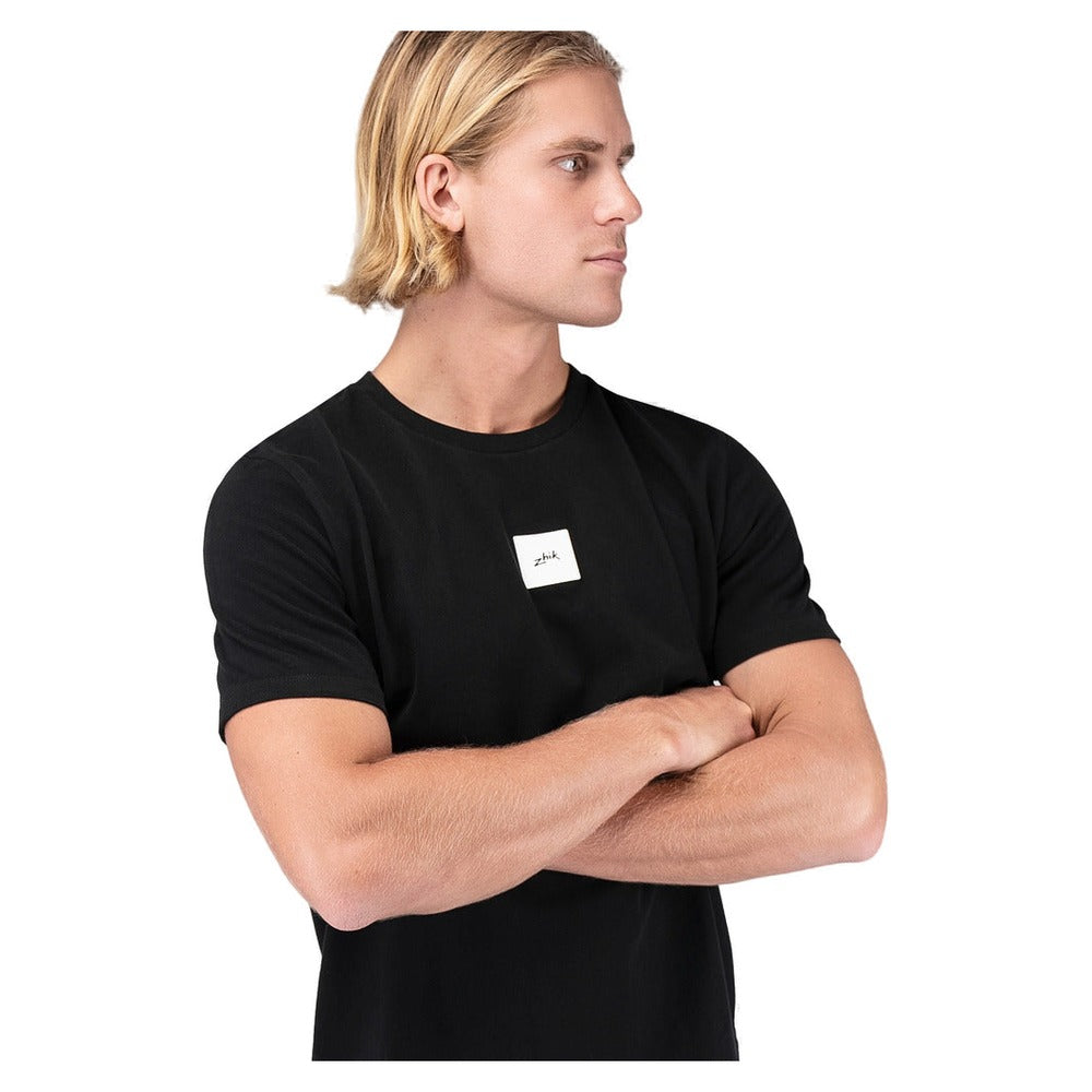 Zhik Block Logo Cotton T-Shirt - Men (Black)
