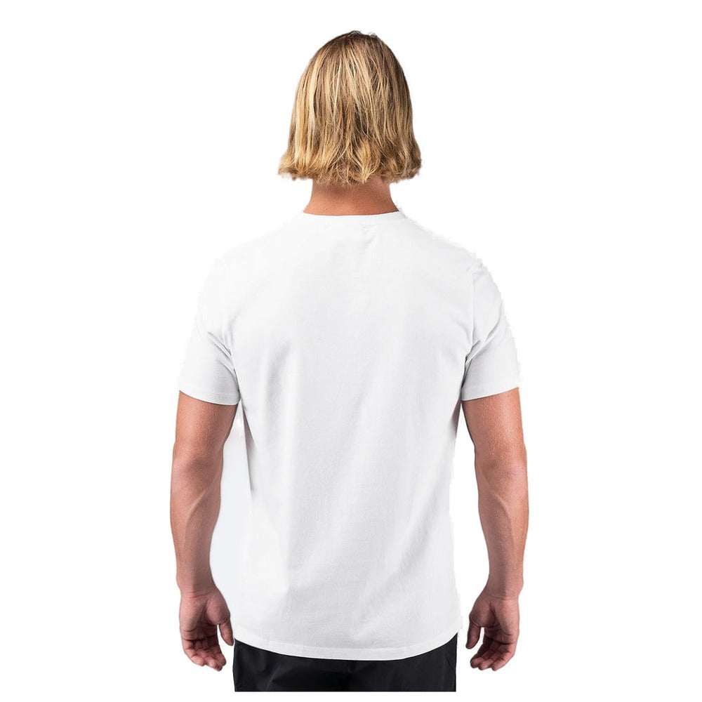 Zhik Block Logo Cotton T-Shirt - Men (White)