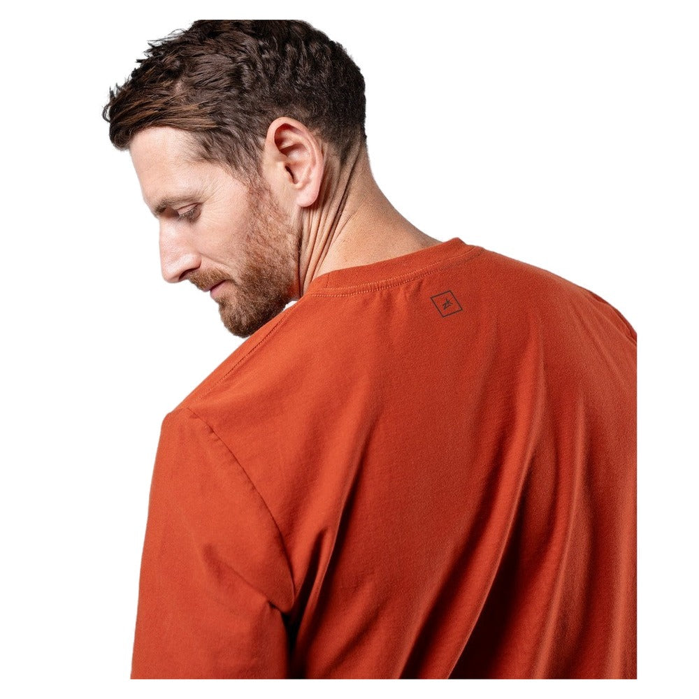 Zhik Carbon Tee Mens - Red Earth