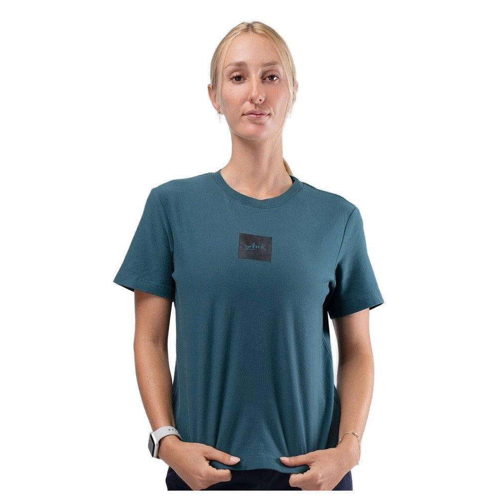 Zhik Carbon Tee Womens - Deep Teal