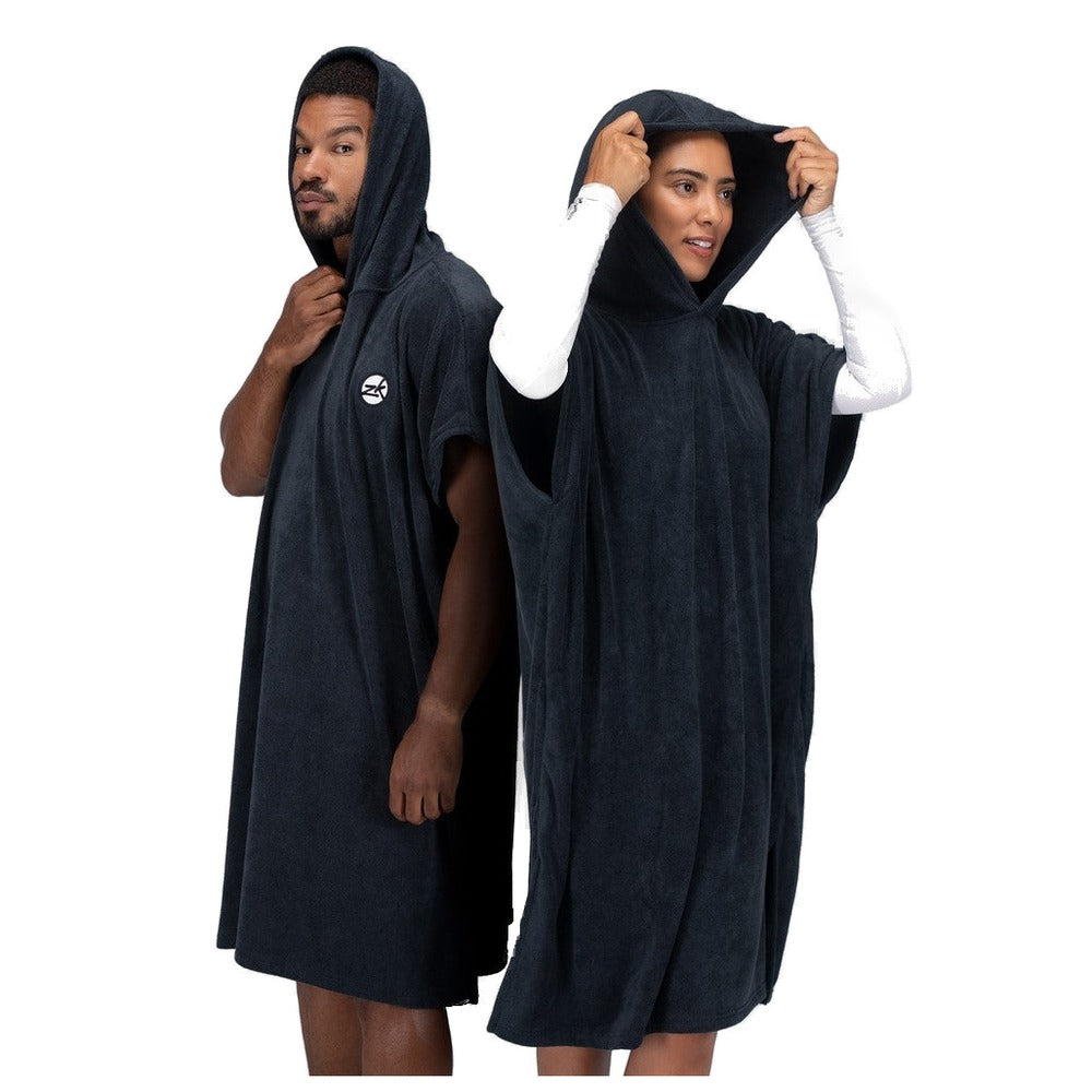 Zhik Hooded Towel Youth - Dark Blue