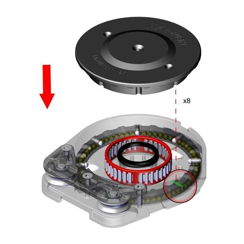 Harken Lower Jaw Assembly - FlatWinder 250 - A96901500