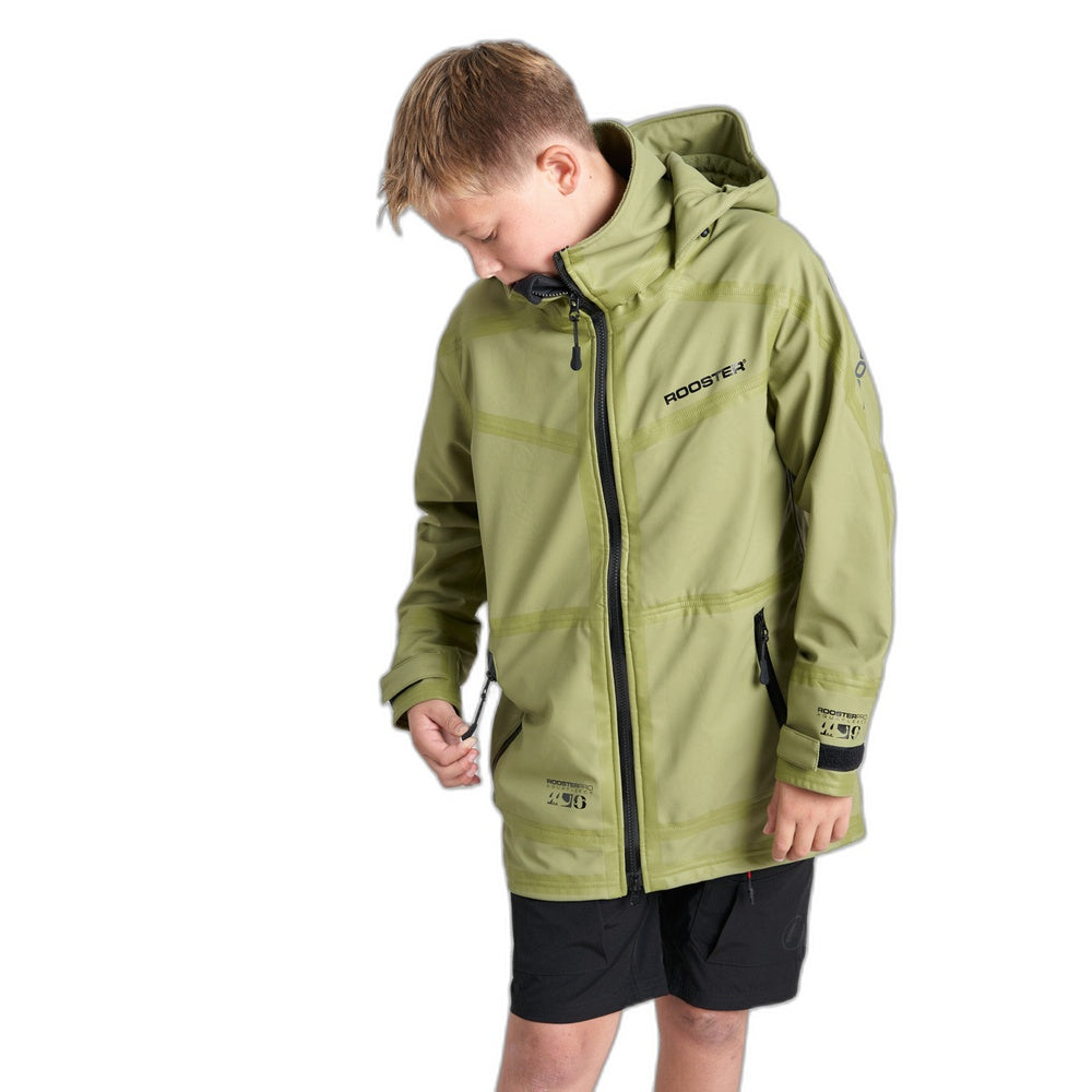 Rooster Junior Aquafleece Pro Rigging Coat - Khaki (143053)