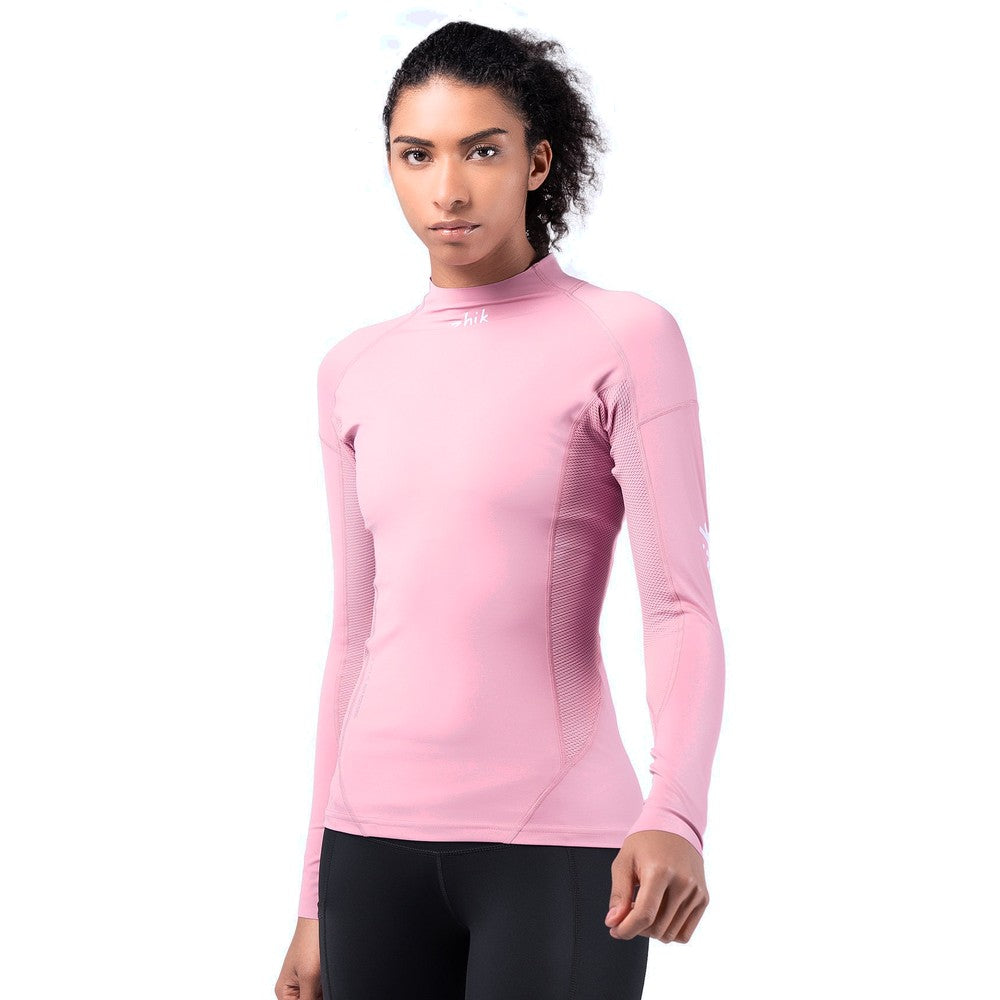 Zhik Womens Eco Spandex Long Sleeve Top - Pink