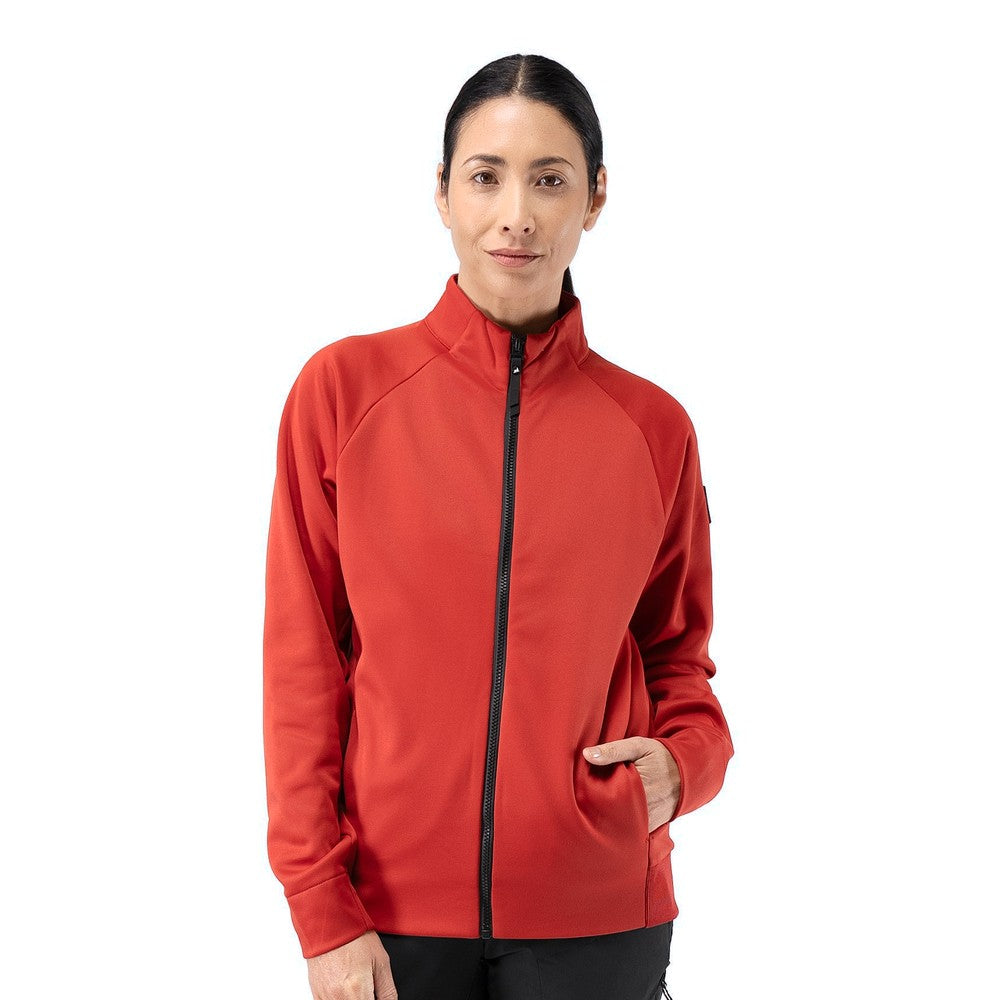 Zhik Women's Thermo TechFleece Sports Jacket - Garnet