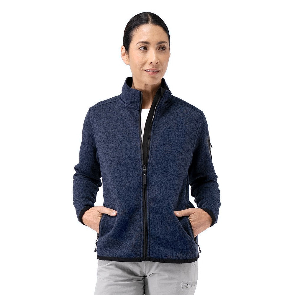 Zhik Women's Knit Fleece Jacket - Dark Navy Marle
