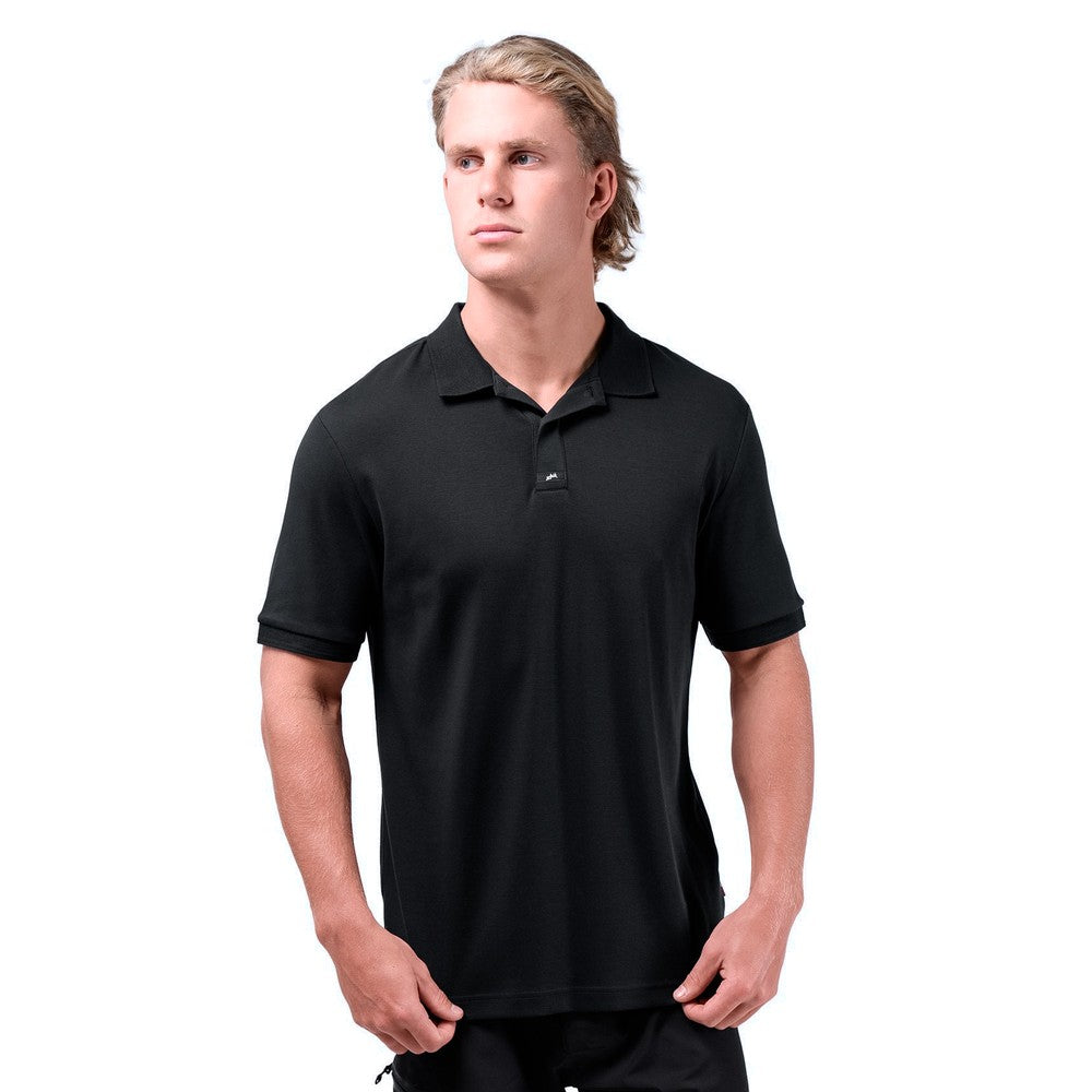 Zhik Mens Pima Cotton Polo - Black
