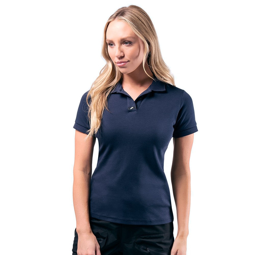 Zhik Womens Pima Cotton Polo - Navy