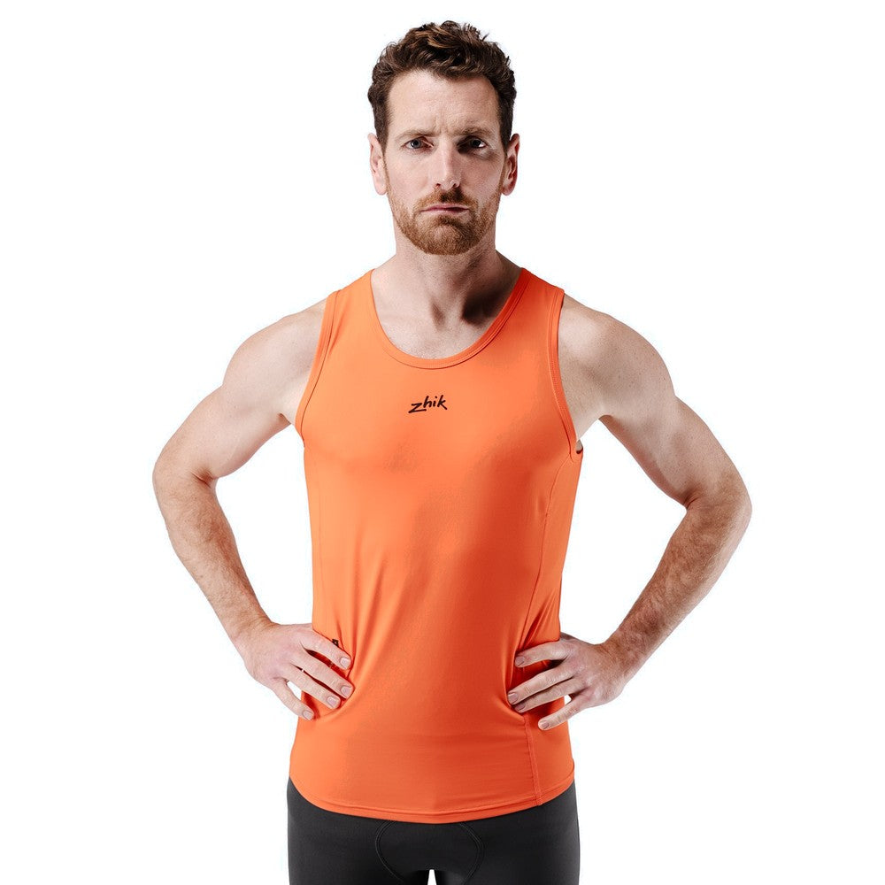 Zhik Men's Eco Spandex LT Race Singlet - Flame Red