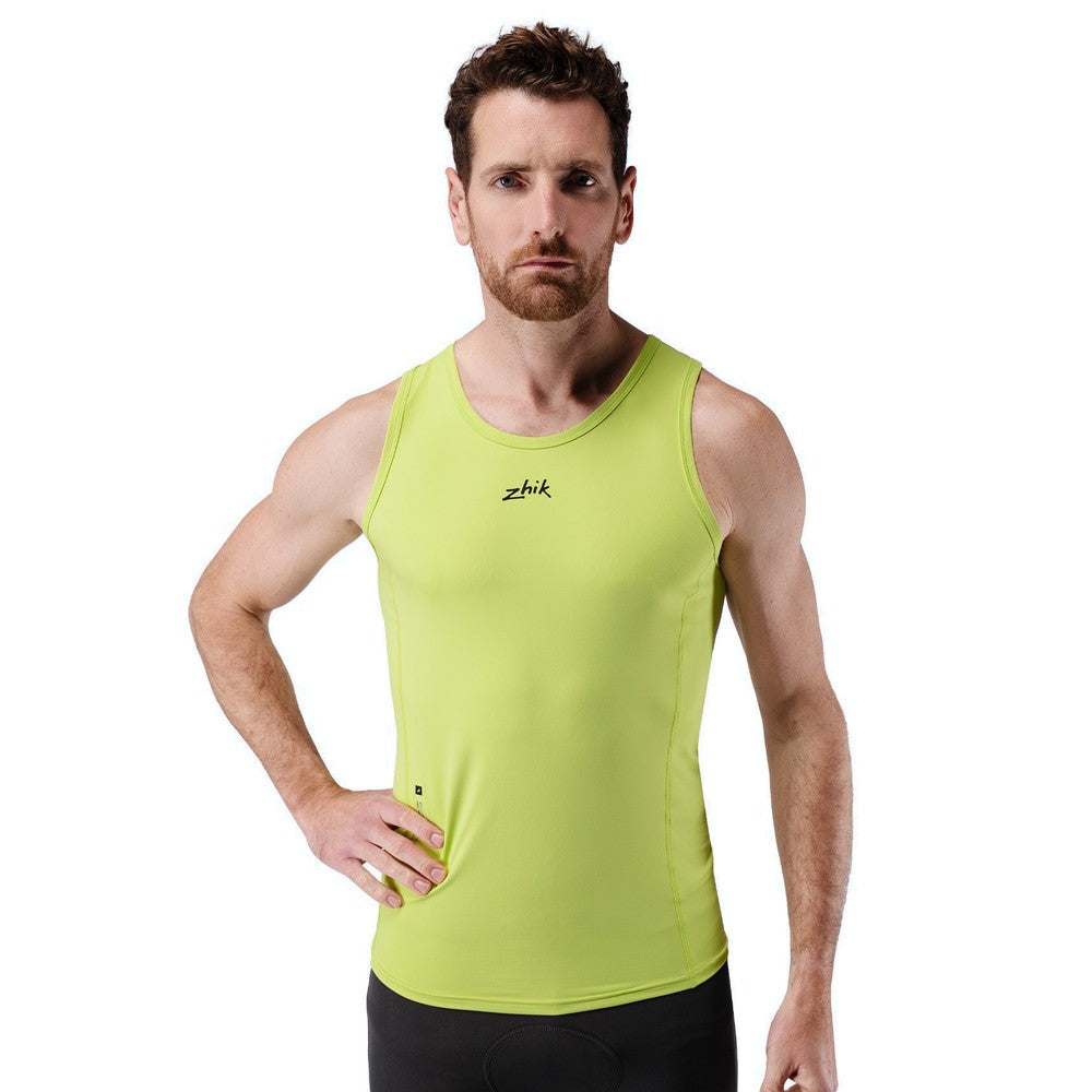 Zhik Men's Eco Spandex LT Race Singlet - Lime